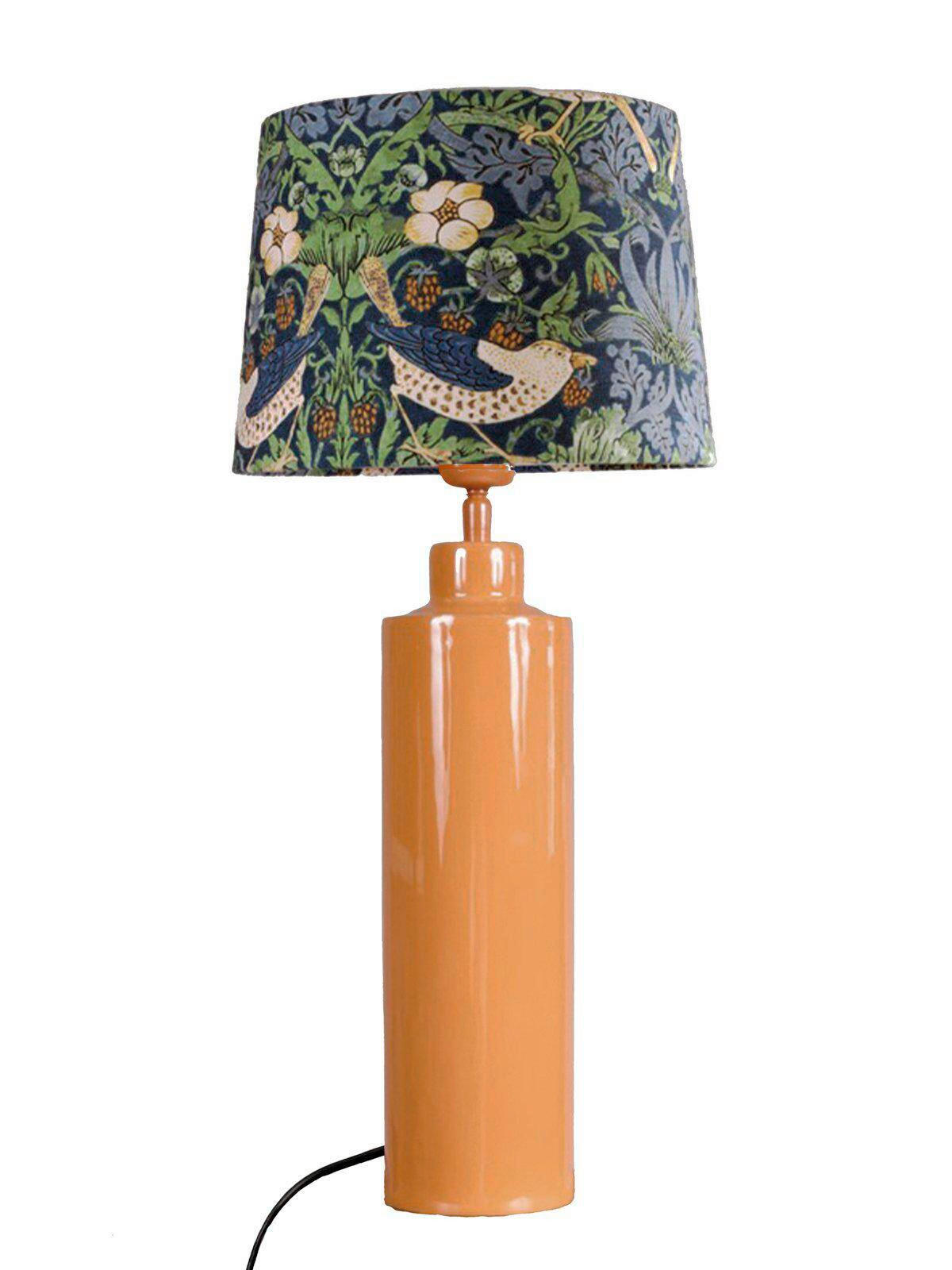 TISCHLEUCHTE Solo 58 cm  - Orange/Grün, LIFESTYLE, Textil/Metall (58cm) - PR Home