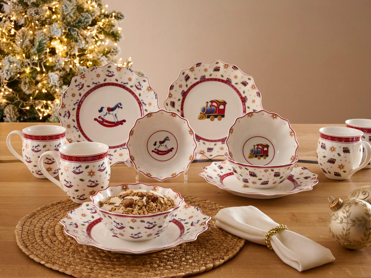 RAŇAJKOVÁ SÚPRAVA Toy's Delight 6-dielne  - viacfarebná, Basics, keramika (36/25/14cm) - Villeroy & Boch