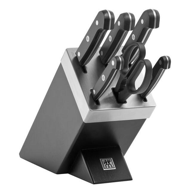 KNIVBLOCK 7 delar  - Basics, metall - Zwilling