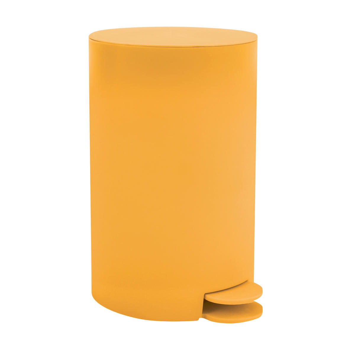 TRETEIMER 3 l  Kunststoff  - Dunkelgelb/Schwarz, Basics, Kunststoff (15,5/27/14,5cm) - MSV