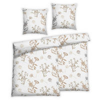 Bettwäsche 2er Set 4-teilig Renforcé 135/200 cm  - Weiß, Basics, Textil (135/200cm) - Florella