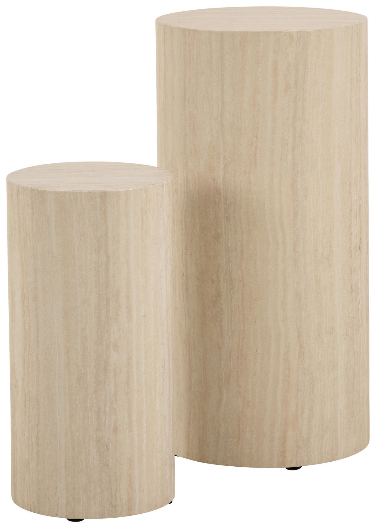 BLUMENTISCHSET Holzwerkstoff  - Sandfarben, Design, Holzwerkstoff (25/35/25/35/50/70cm)