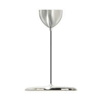 LED-HÄNGELEUCHTE 40/6 cm   - Edelstahlfarben, Design, Metall (40/6cm) - Nordlux