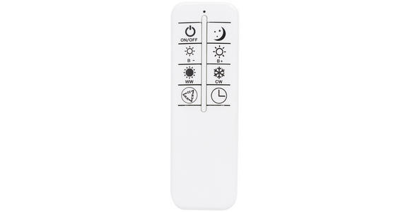LED-DECKENLEUCHTE 110/25/8 cm - Weiß, Trend, Kunststoff/Metall (110/25/8cm) - Novel