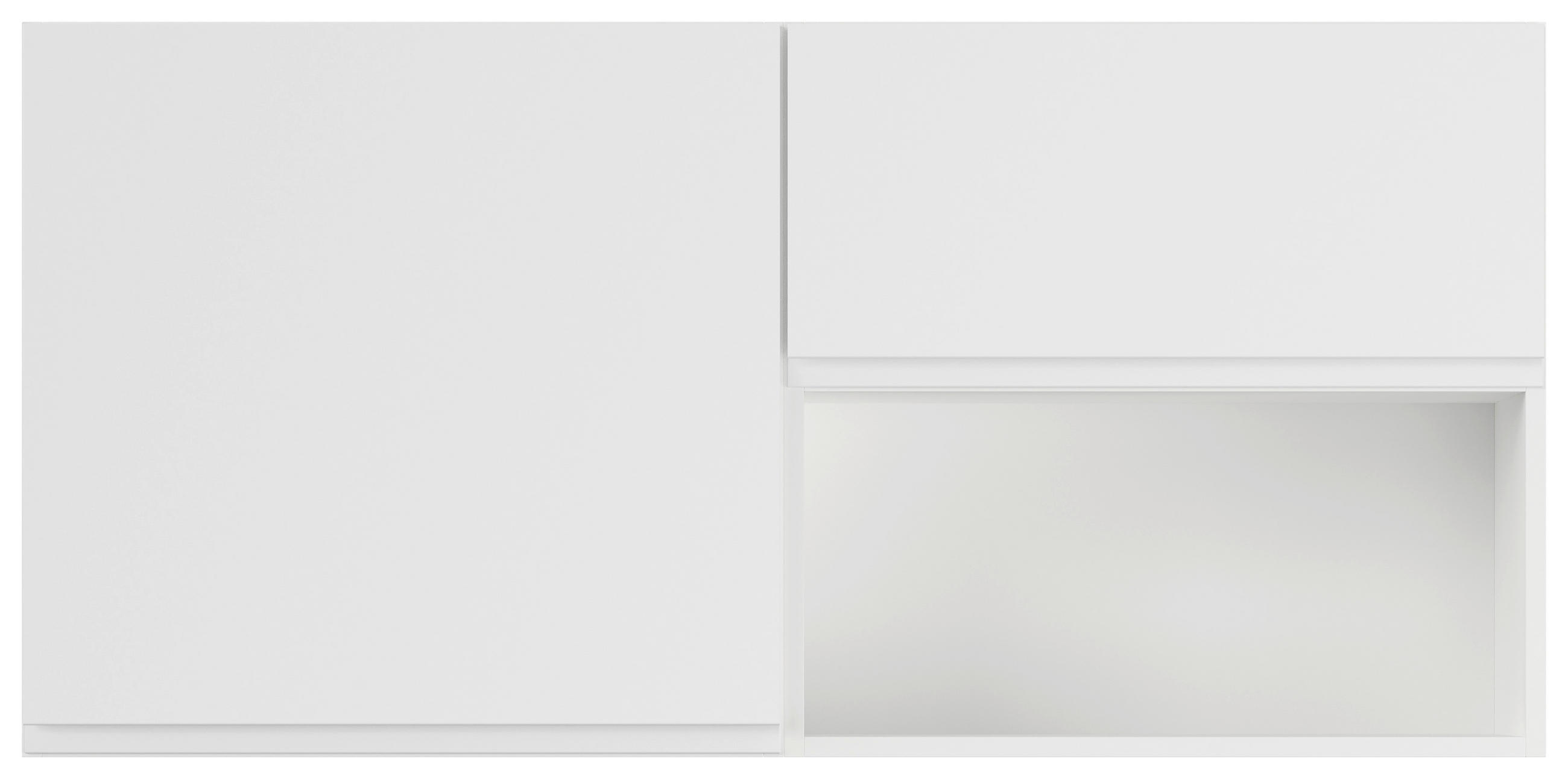 KÜCHENOBERSCHRANK 120/57,9/35,6 cm  in Weiß  - Weiß, Basics, Holzwerkstoff (120/57,9/35,6cm) - Impuls