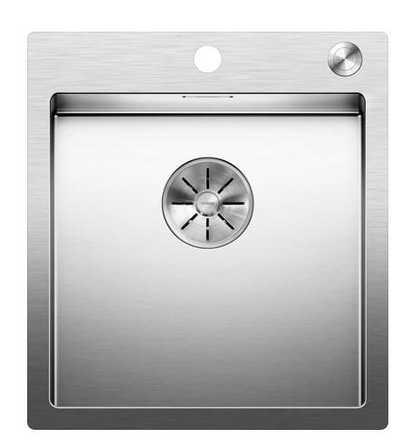 SPÜLE 521632  - Edelstahlfarben, Basics, Metall (46/19/51cm) - Blanco