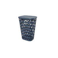 SZENNYESTARTÓ - sötétkék, Basics, műanyag (42,6/60,1/34,5cm) - Curver