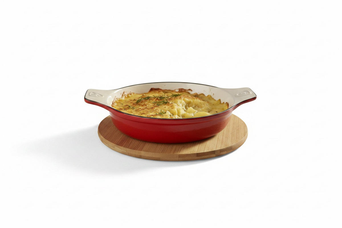 BACKFORM Heidi Cheese Line: Schweizer Kreuz 19/8 cm  - Hellbraun/Weiss, Basics, Holz/Metall (19/8cm) - Heidi Cheese Line