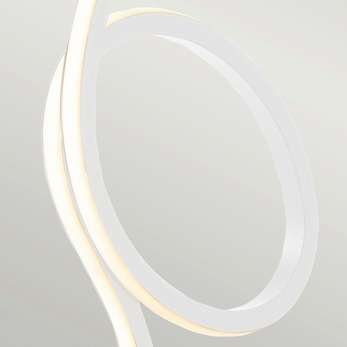 LED-TISCHLEUCHTE - Weiss, Trend, Kunststoff/Metall (15/50cm) - Elstead Lighting