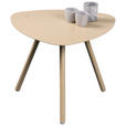 BEISTELLTISCH Creme  - Creme, Design, Metall (50/50/40cm) - Xora