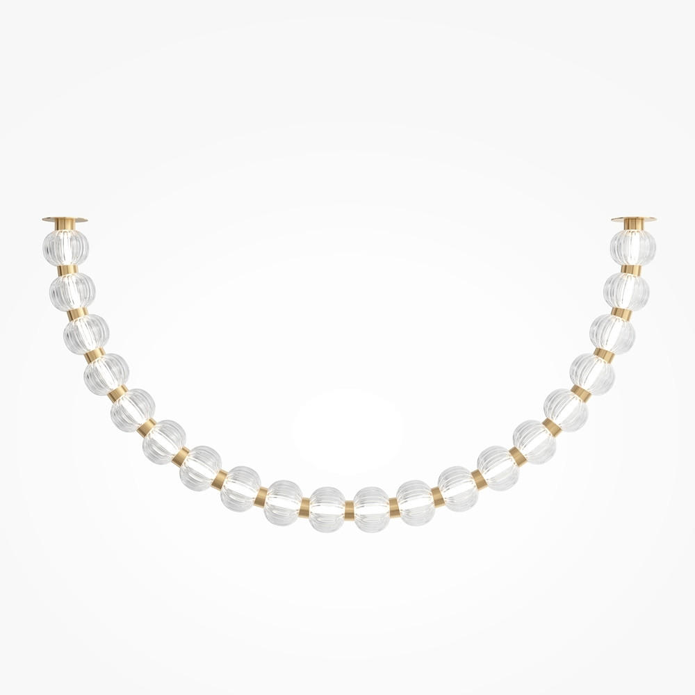 Maytoni Deckenleuchte Gold 9x63.6x150 cm