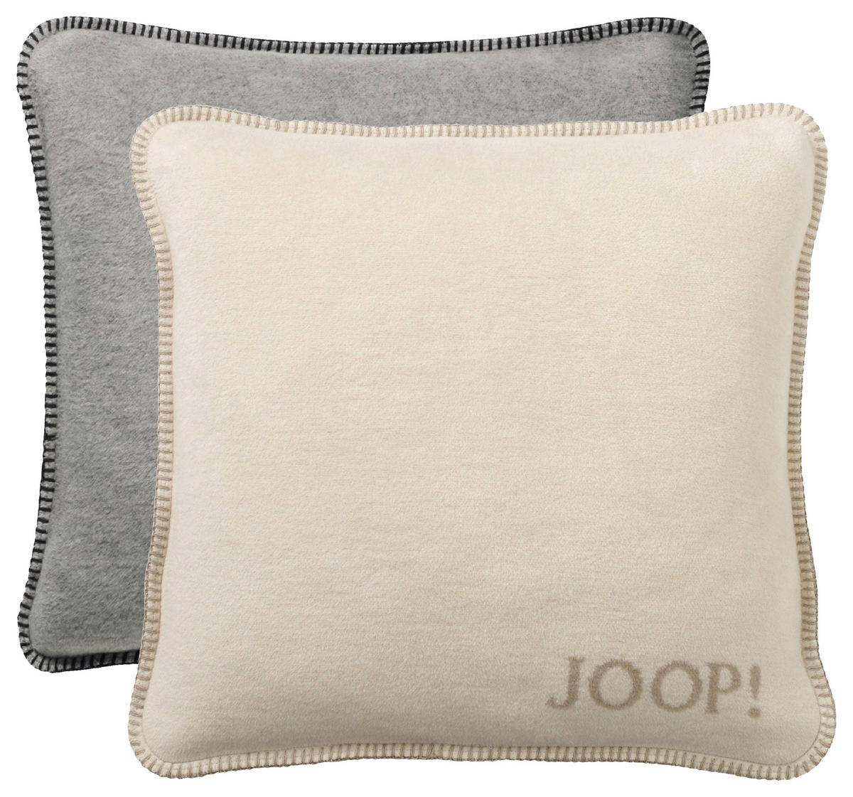 KISSENBEZUG UNI DOUBLEFACE 50/50 cm  - Sandfarben/Naturfarben, Design, Textil (50/50cm) - Joop!
