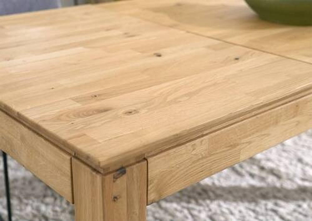 ESSTISCHHolz 160/90/75 cm  - Braun, Natur, Holz (160/90/75cm) - Livetastic