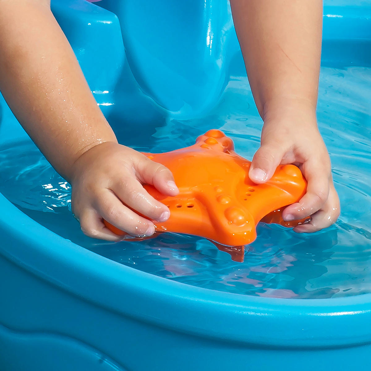 SPIELTISCH SPILL & SPLASH  - Blau/Multicolor, KONVENTIONELL, Kunststoff (109,9/57,2/63,5cm) - Ambia Garden