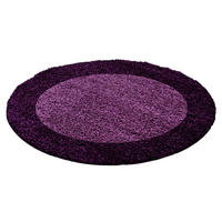 HOCHFLORTEPPICH 160 cm Life 1503 Lila  - Lila, KONVENTIONELL, Textil (160cm) - Novel