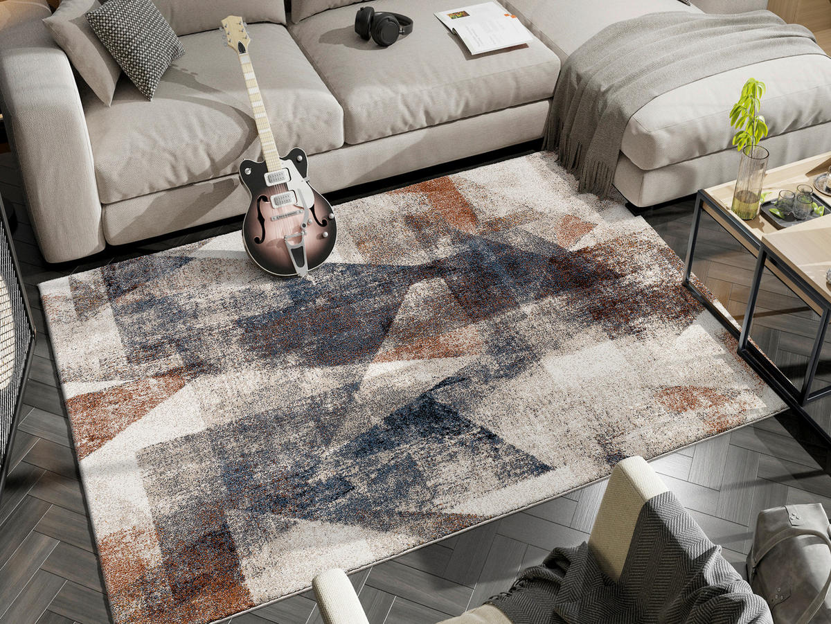 WEBTEPPICH 240/290 cm Cornelia Grada Braun, Creme, Grau  - Creme/Braun, Design, Textil (240/290cm) - Novel