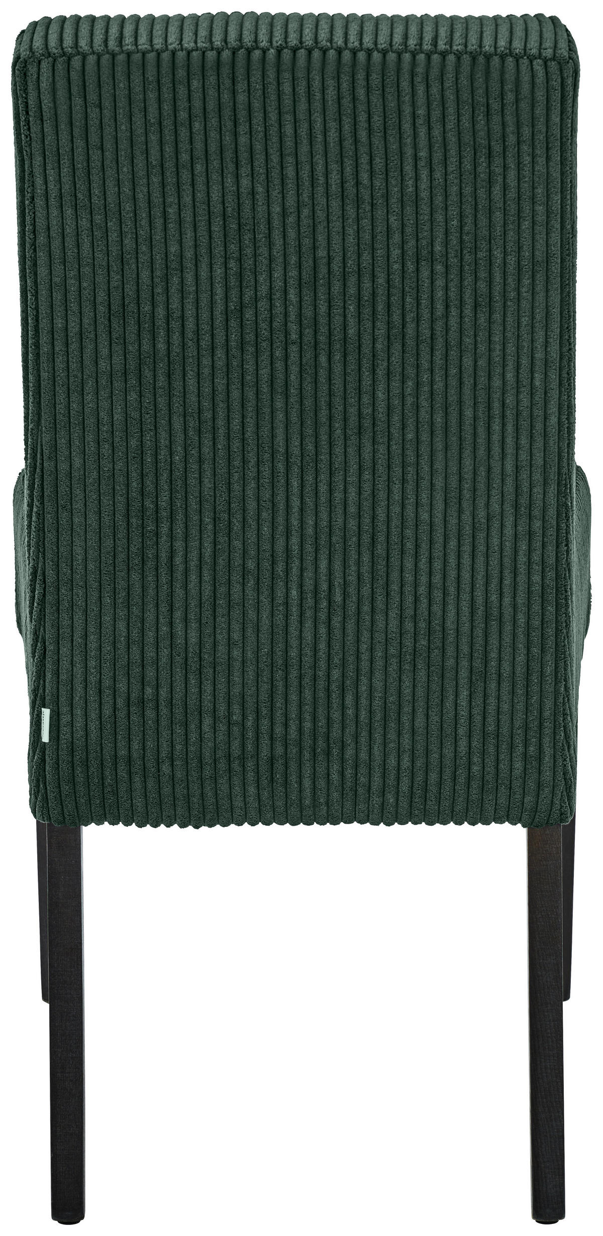 STUHL Webstoff Dunkelgrün Buche massiv  - Wengefarben/Dunkelgrün, MODERN, Holz/Textil (48/95/62cm)