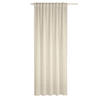 FERTIGVORHANG halbtransparent  - Creme, Basics, Textil (135/245cm)