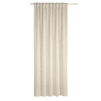 FERTIGVORHANG halbtransparent  - Creme, Basics, Textil (135/245cm)