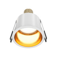 AUFBAULEUCHTE - Weiss/Goldfarben, Trend, Metall (6,8/5,4cm) - MAYTONI