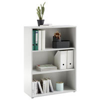 REGAL ZA DOKUMENTE  svijetlo siva  - svijetlo siva, Basics, drvni materijal (80/111/35cm) - Xora