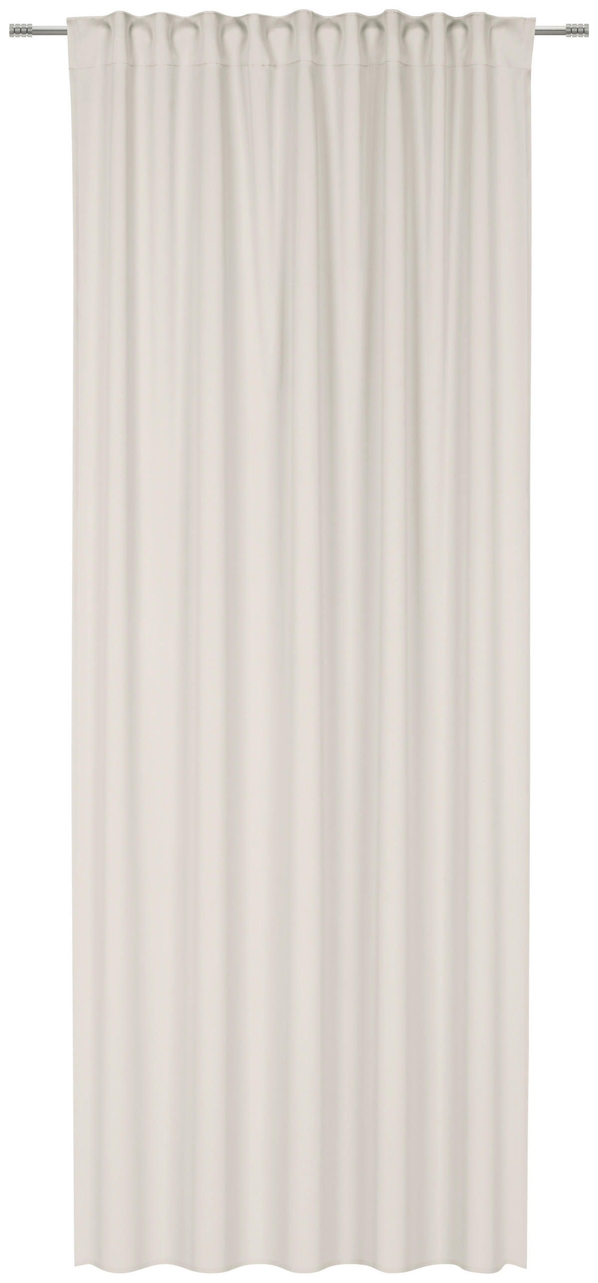 HOTOVÝ ZÁVĚS, zatemnění, 135/245 cm - bílá, Basics, textil (135/245cm) - Esposa