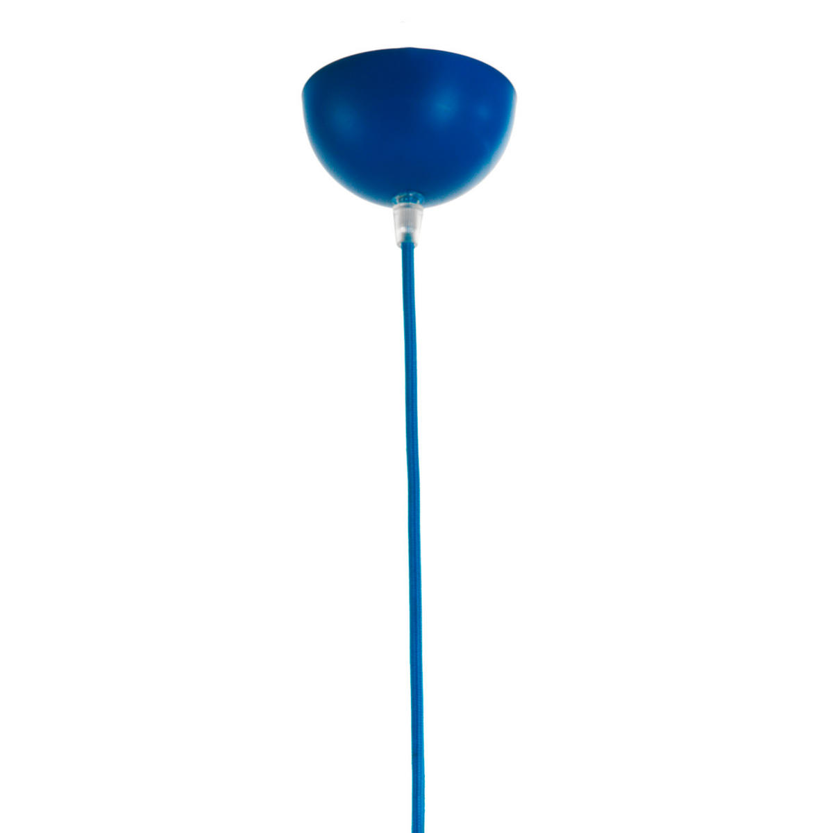 ZÁVĚSNÉ SVÍTIDLO, 40/106 cm  - bílá/modrá, Konvenční, kov/plast (40/106cm)