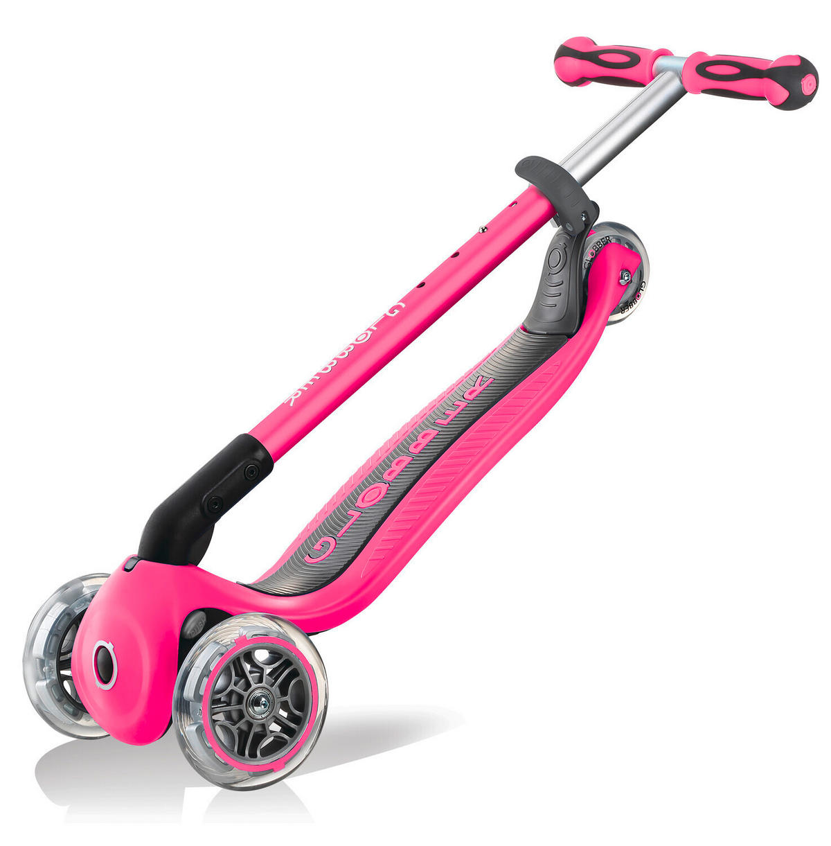 LAUFRAD GO-UP DELUXE 3IN1  - Pink, LIFESTYLE, Kunststoff (64cm) - GLOBBER