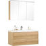 BADEZIMMER - Eichefarben, Design, Glas/Holz (105cm) - Novel BADEZIMMER - Eichefarben, Design, Glas/Holz (105cm) - Novel
