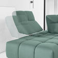 ECKSOFA in Struktur Hellblau  233/313 cm  - Schwarz/Hellblau, Design, Kunststoff/Textil (233/313cm) - Emilio Belluti