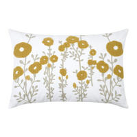 OKRASNA BLAZINA  CAMILLE    40/60 cm         - bela/gorčično rumena, Basics, tekstil (40/60cm)