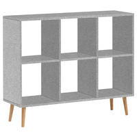 AKTENREGAL 104,3/86,5/33 cm  - Eichefarben/Grau, MODERN, Holz/Holzwerkstoff (104,3/86,5/33cm)