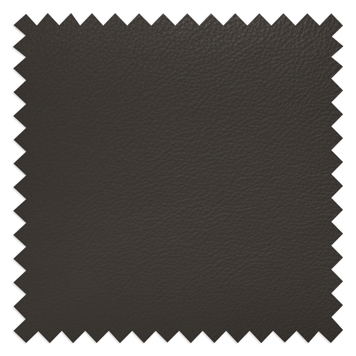 ECKSOFA in Lederlook Echtleder Dunkelbraun  - Chromfarben/Dunkelbraun, Design, Leder/Textil (208/286cm) - Livetastic