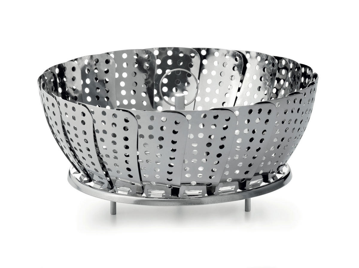 DAMPFEINSATZ  14 cm  - Edelstahlfarben, Basics, Metall (14cm) - Riess