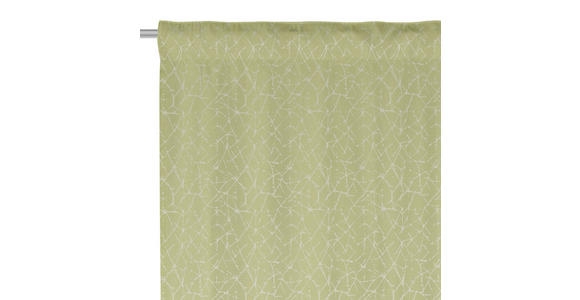 FERTIGVORHANG blickdicht - Grün, KONVENTIONELL, Textil (140/245cm) - Esposa