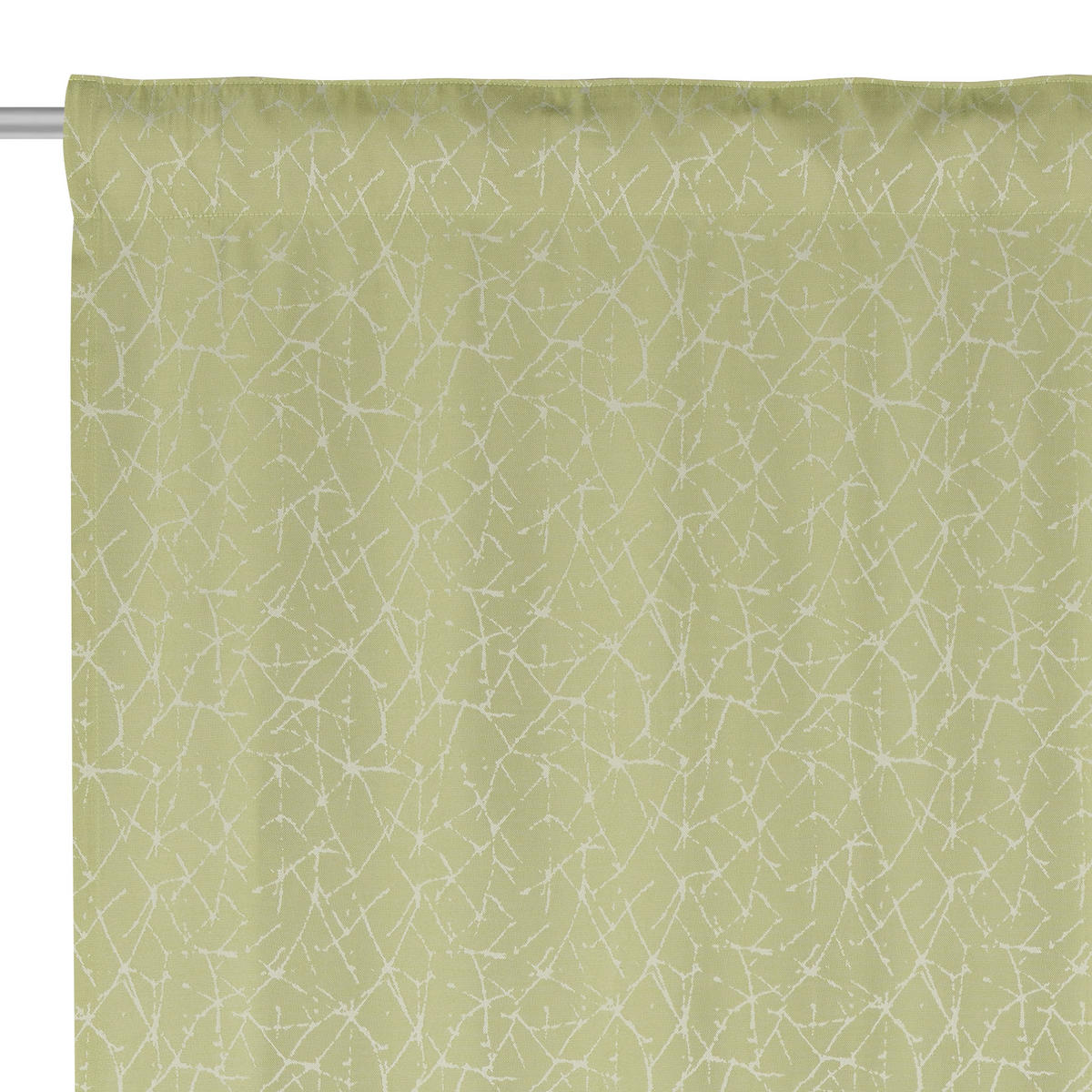 KÉSZFÜGGÖNY részben fényzáró  - zöld, Konventionell, textil (140/245cm) - Esposa