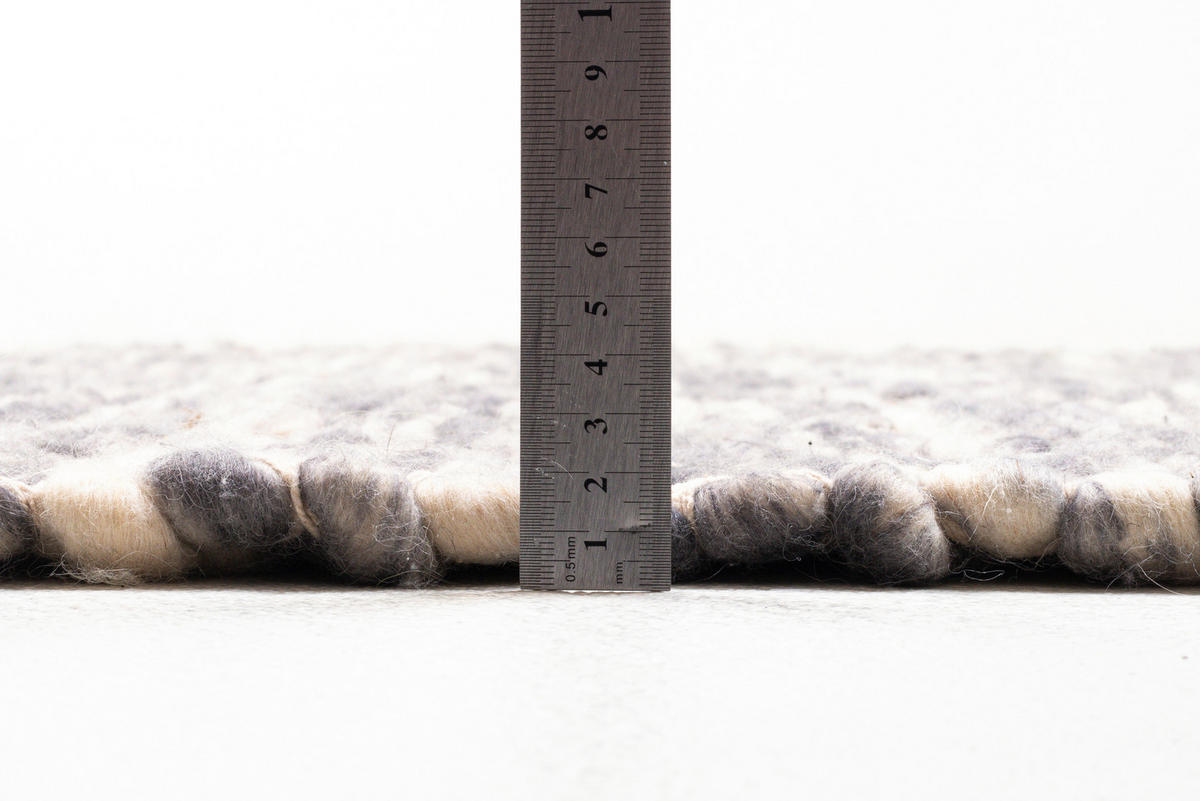 HANDWEBTEPPICH 160/230 cm Grau  - Grau, Basics, Textil (160/230cm) - Tom Tailor