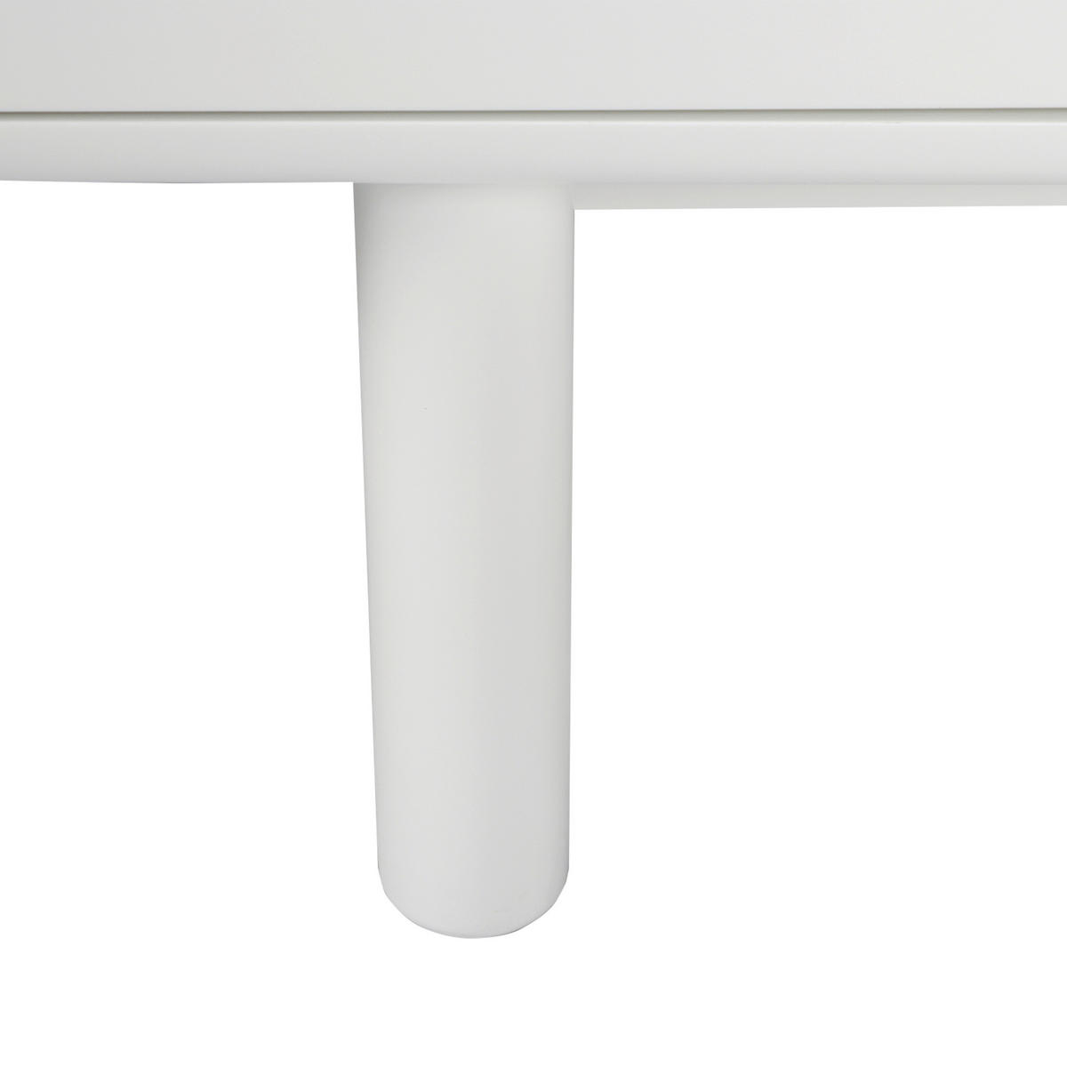COUCHTISCH Eiche massiv 120/60/40 cm rechteckig Naturfarben, Weiß  - Braun/Weiß, Design, Holz/Holzwerkstoff (120/60/40cm) - Boxxx