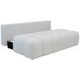 BOXSPRINGSOFA in Chenille Ecru  - Ecru/Schwarz, MODERN, Kunststoff/Textil (210/72/105cm) - Cantus