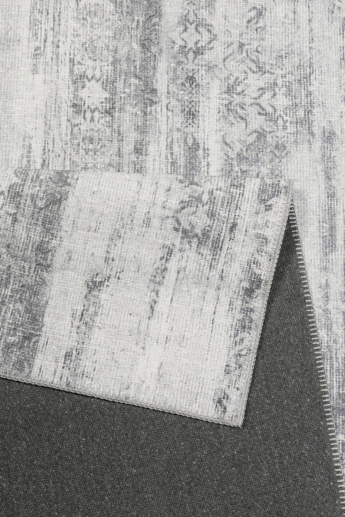 WEBTEPPICH 120/170 cm Alaska Grau, Weiß  - Weiß/Grau, LIFESTYLE, Textil (120/170cm) - WECON HOME