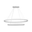 LED-HÄNGELEUCHTE 100/150 cm  - Weiß, Design, Kunststoff/Metall (100/150cm) - Novel