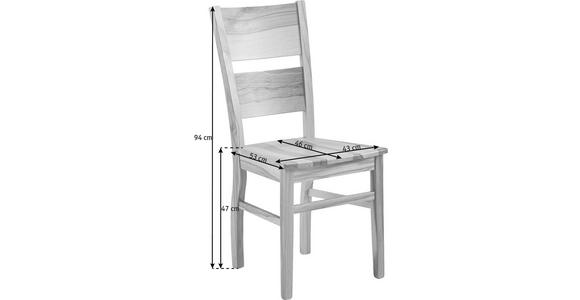STUHL in Holz Buchefarben - Buchefarben, KONVENTIONELL, Holz (43/94/53cm) - Cantus