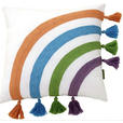 ZIERKISSEN  45/45 cm   - Multicolor, Trend, Textil (45/45cm) - Esposa
