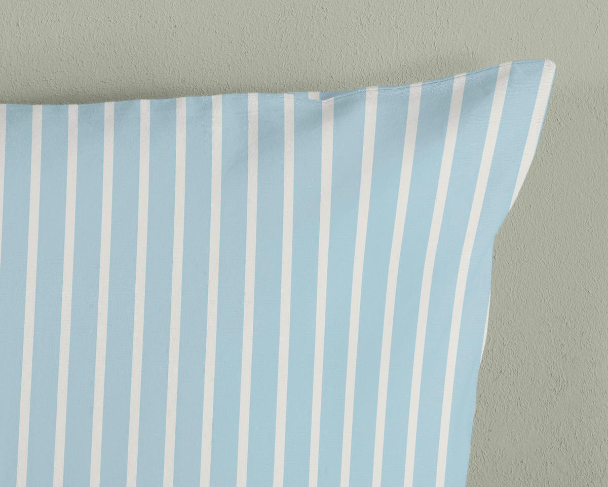 KINDERBETTWÄSCHE 140/200 cm  - Blau/Champagner, Basics, Textil (140/200cm)