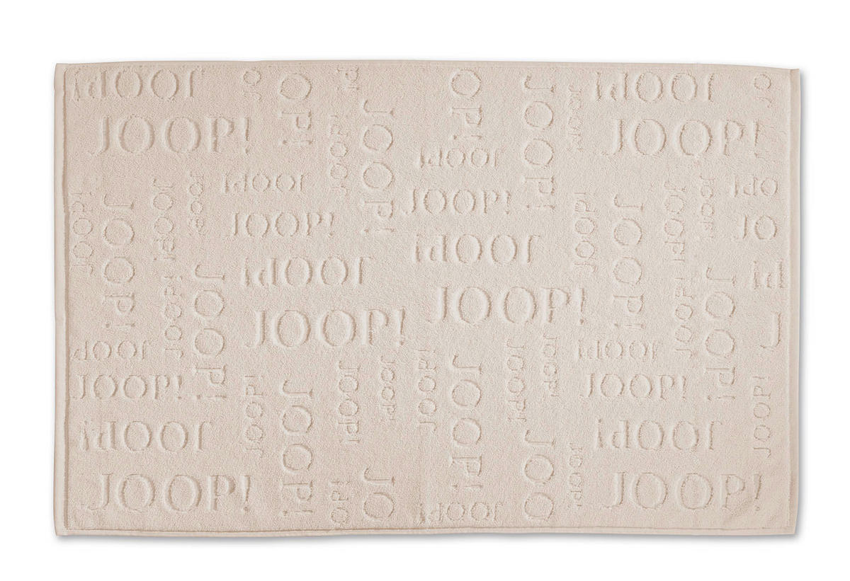 BADTEPPICH Sandfarben, Beige 55/85 cm  - Sandfarben/Beige, Basics, Textil (55/85cm) - Joop!