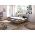 BETT 180/200 cm  in Eiche Artisan  - Champagner/Eiche Artisan, Design, Holzwerkstoff/Textil (180/200cm) - Carryhome