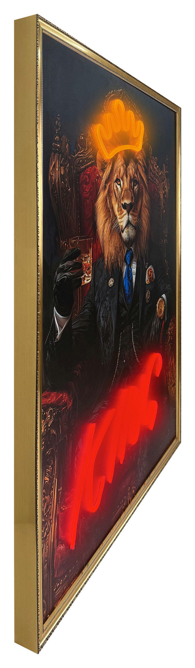 LED-BILD - Schwarz, LIFESTYLE, Holzwerkstoff (70/100cm) - Reinders!