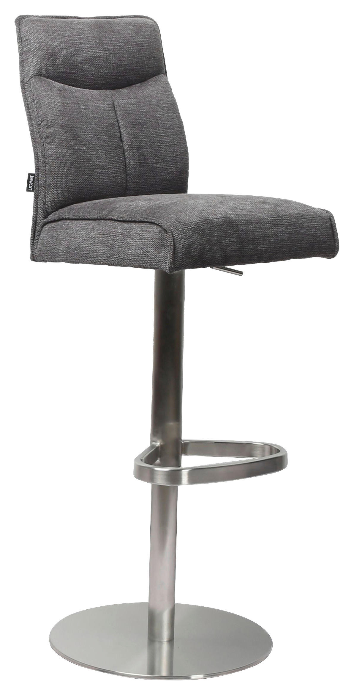 BARPALL i grå, stålfärgad  - stålfärgad/grå, Design, metall/textil (38/117/52cm) - Novel