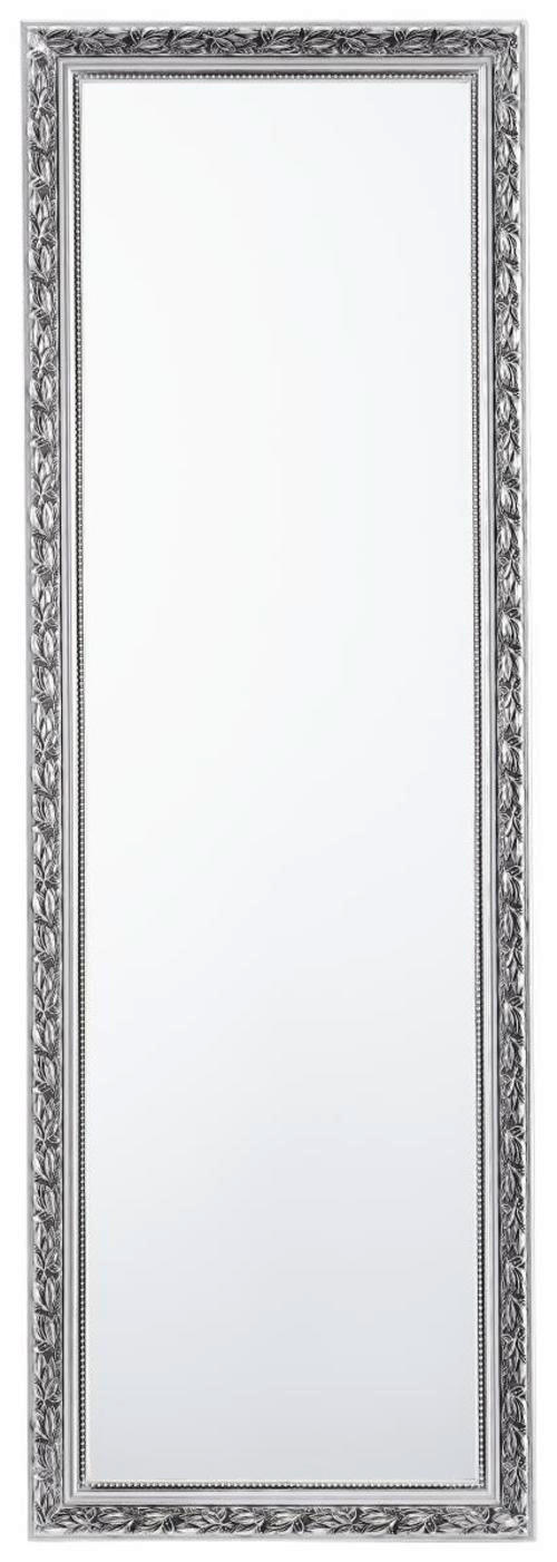 STENSKO OGLEDALO, 50/150/3,3 cm steklo  - srebrne barve, Trendi, steklo/les (50/150/3,3cm) - Carryhome