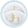 KINDERTELLER  - Blau/Weiss, Trend, Kunststoff (21,5cm) - My Baby Lou